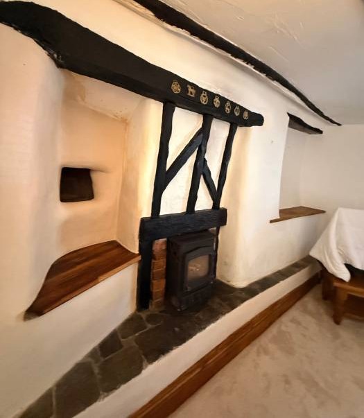 Lime plastering in North Devon